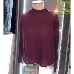 H&M Burgundy Long Sleeve